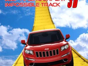 Stunt Jeep Simulator : Impossible Track Racing Game